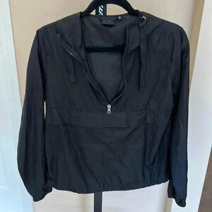 (32) spring  half zip jacket​